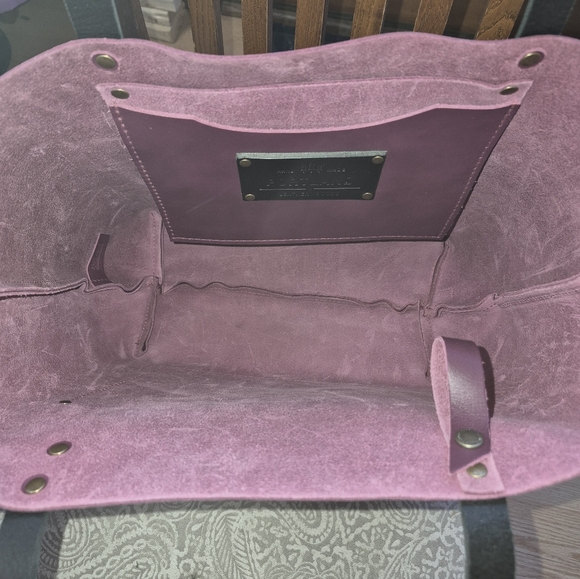 Portland Leather Large Classic Tote Lollipop - Picture 5 of 5